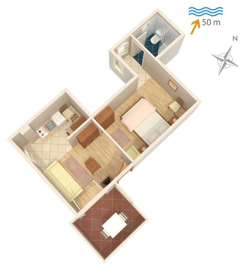 Apartments By The Sea Supetarska Draga - Donja, Rab - 2022 Екстериор снимка
